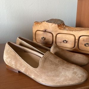 Vionic Willa Flat Loafer Wheat Suede